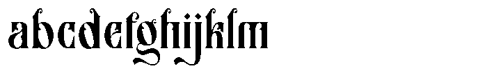 Zaphyre Regular FONT