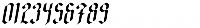 Zarathustra Italic Font OTHER CHARS