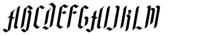 Zarathustra Italic Font UPPERCASE