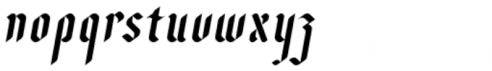 Zarathustra Italic Font LOWERCASE