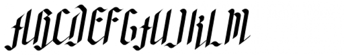 Zarathustra Script Font UPPERCASE