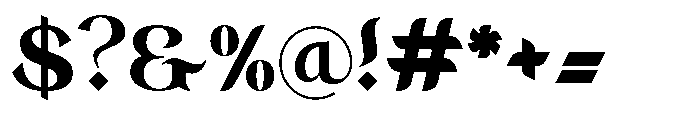 Zareen Font OTHER CHARS