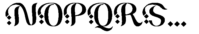 Zareen Font UPPERCASE