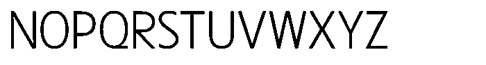 Zariantz Book Variable Font UPPERCASE