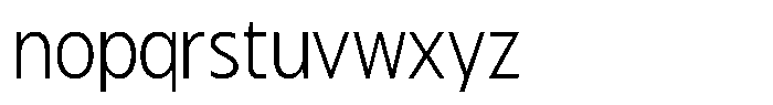 Zariantz Book Variable Font LOWERCASE