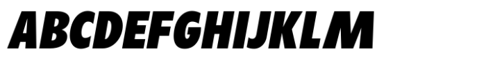Zariantz Grotesk Black Italic Font UPPERCASE