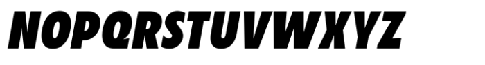 Zariantz Grotesk Black Italic Font UPPERCASE