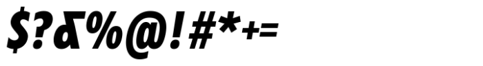 Zariantz Grotesk Bold Italic Font OTHER CHARS