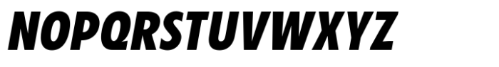 Zariantz Grotesk Bold Italic Font UPPERCASE
