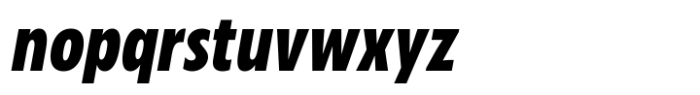 Zariantz Grotesk Bold Italic Font LOWERCASE