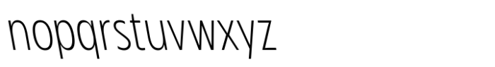 Zariantz Grotesk Light Rita Font LOWERCASE