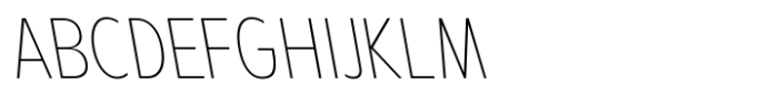 Zariantz Grotesk Thin Rita Font UPPERCASE