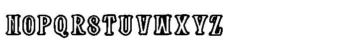 Zarish Font LOWERCASE