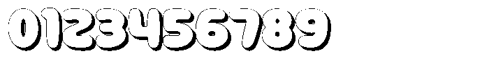 Zavo Extrude Font OTHER CHARS