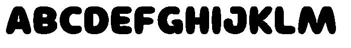 Zavo Regular Font UPPERCASE