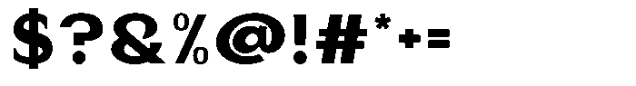 Zavonia Regular Font OTHER CHARS