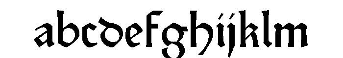 Zainer GoticoAntiqua96G FONT