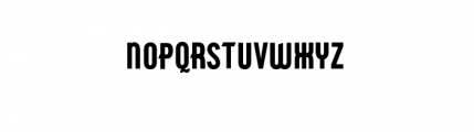 Zavtone Regular Font UPPERCASE