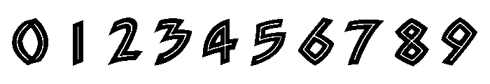 Zambesi Regular Font OTHER CHARS