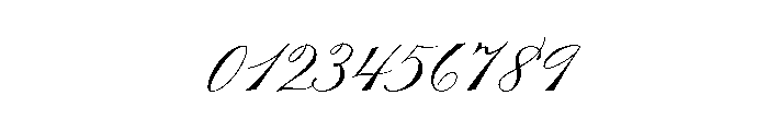 Zaner Four Font OTHER CHARS