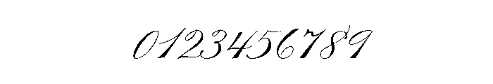 Zaner Regular Font OTHER CHARS