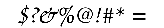 ZapfChanceryStd-Italic Font OTHER CHARS