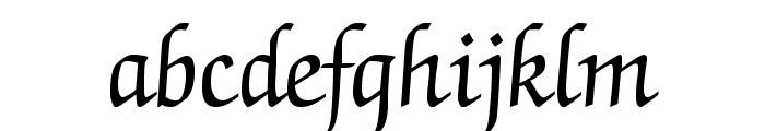 ZapfChanceryStd-Roman Font LOWERCASE