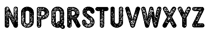 Zebrawood Color Bold Font LOWERCASE
