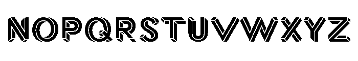 Zebrawood Color Medium Font LOWERCASE