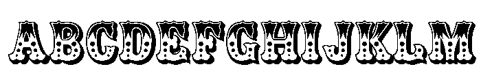Zebrawood Std Eucalyptus Font UPPERCASE