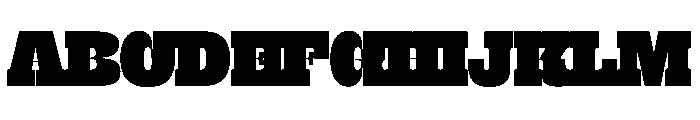 Zeplin Variable Heavy Font UPPERCASE