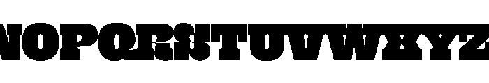 Zeplin Variable Heavy Font UPPERCASE
