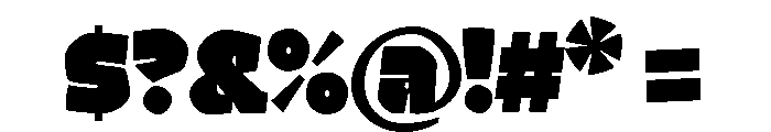 Zeplin Variable Regular Font OTHER CHARS