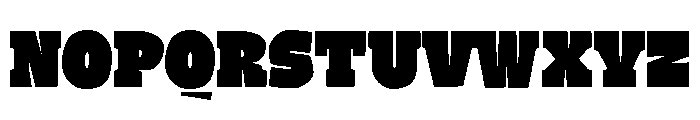 Zeplin Variable Regular Font UPPERCASE