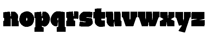 Zeplin Variable Regular Font LOWERCASE