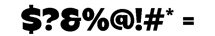 ZEDA-Regular Font OTHER CHARS