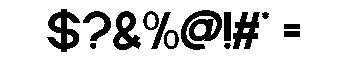 ZELNOX-Regular Font OTHER CHARS
