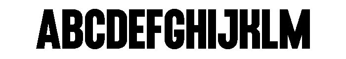 ZENITHA-Regular Font UPPERCASE