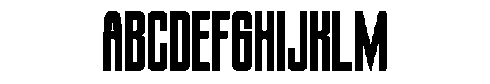 ZENTARO-Black Font UPPERCASE