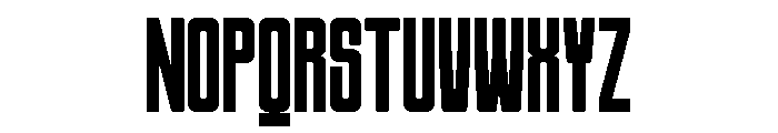 ZENTARO-Black Font UPPERCASE