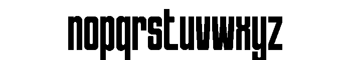 ZENTARO-Black Font LOWERCASE