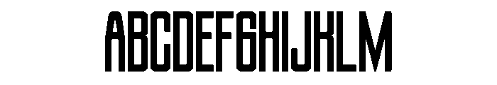 ZENTARO-Bold Font UPPERCASE