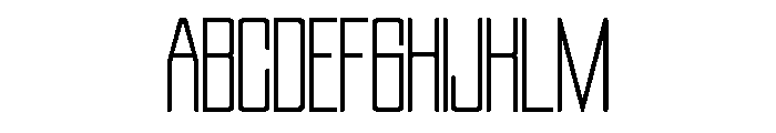 ZENTARO-ExtraLight Font UPPERCASE