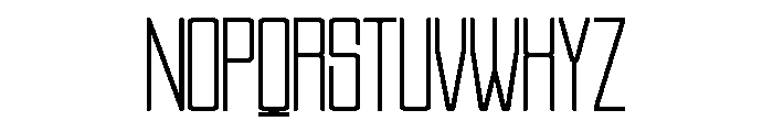 ZENTARO-ExtraLight Font UPPERCASE
