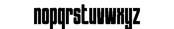 ZENTARO-Extra Font LOWERCASE