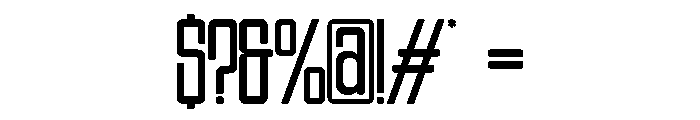 ZENTARO-Medium Font OTHER CHARS