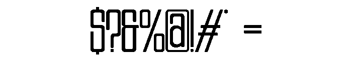 ZENTARO-Regular Font OTHER CHARS