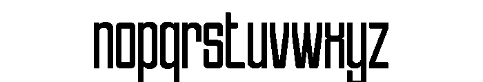 ZENTARO-SemiBold Font LOWERCASE