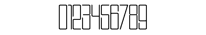 ZENTARO-Thin Font OTHER CHARS