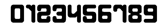 ZENTRONIX Regular Font OTHER CHARS